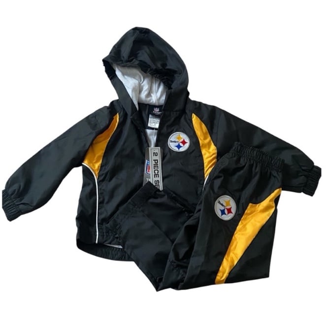 NFL Steelers Kids Tracksuit Size 2T NWT