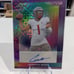 2024 Leaf Vivid - Cameron Ward Purple Mojo Prospect Auto #/2