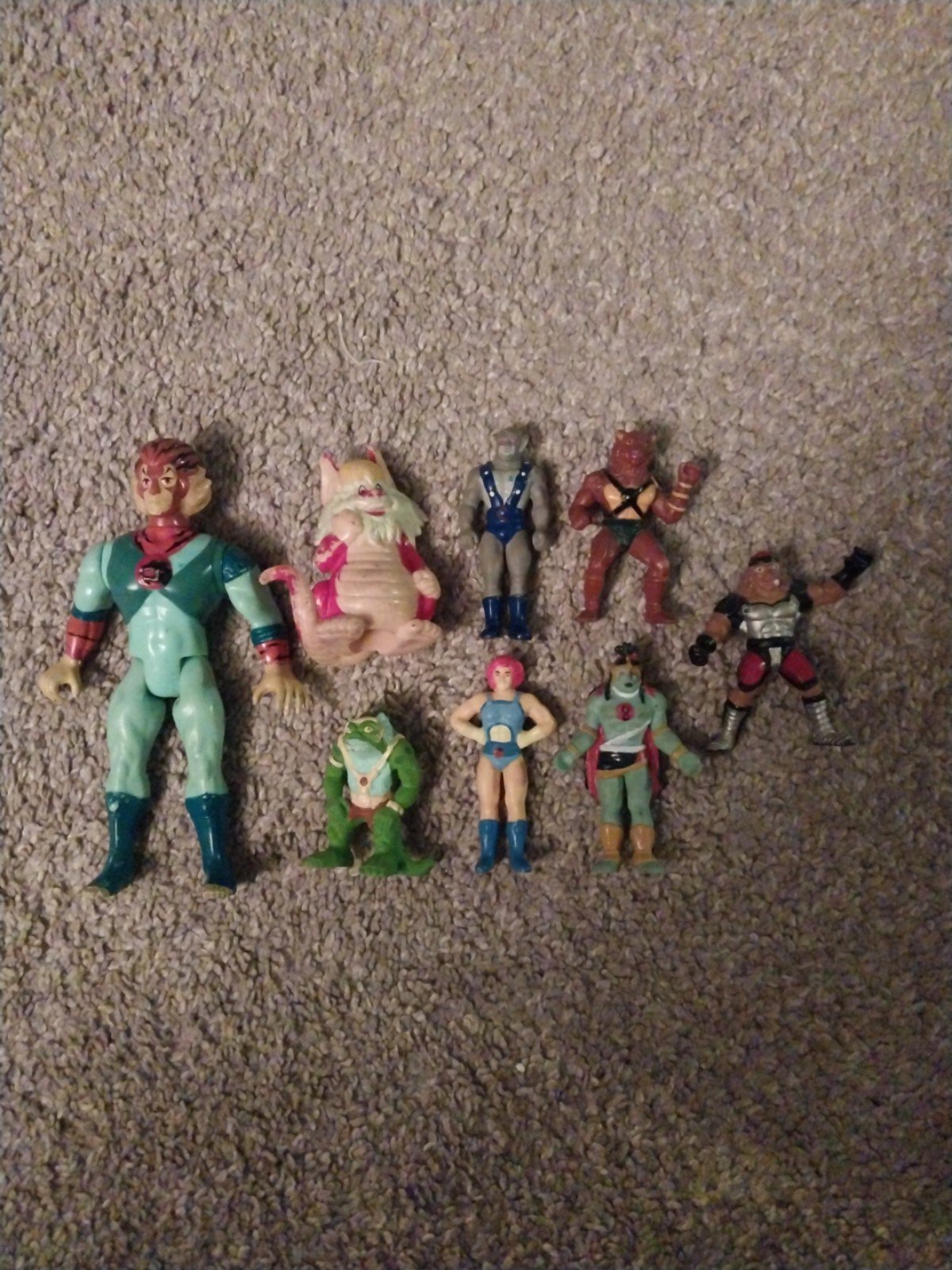 Thundercats lot of 6 mini figures