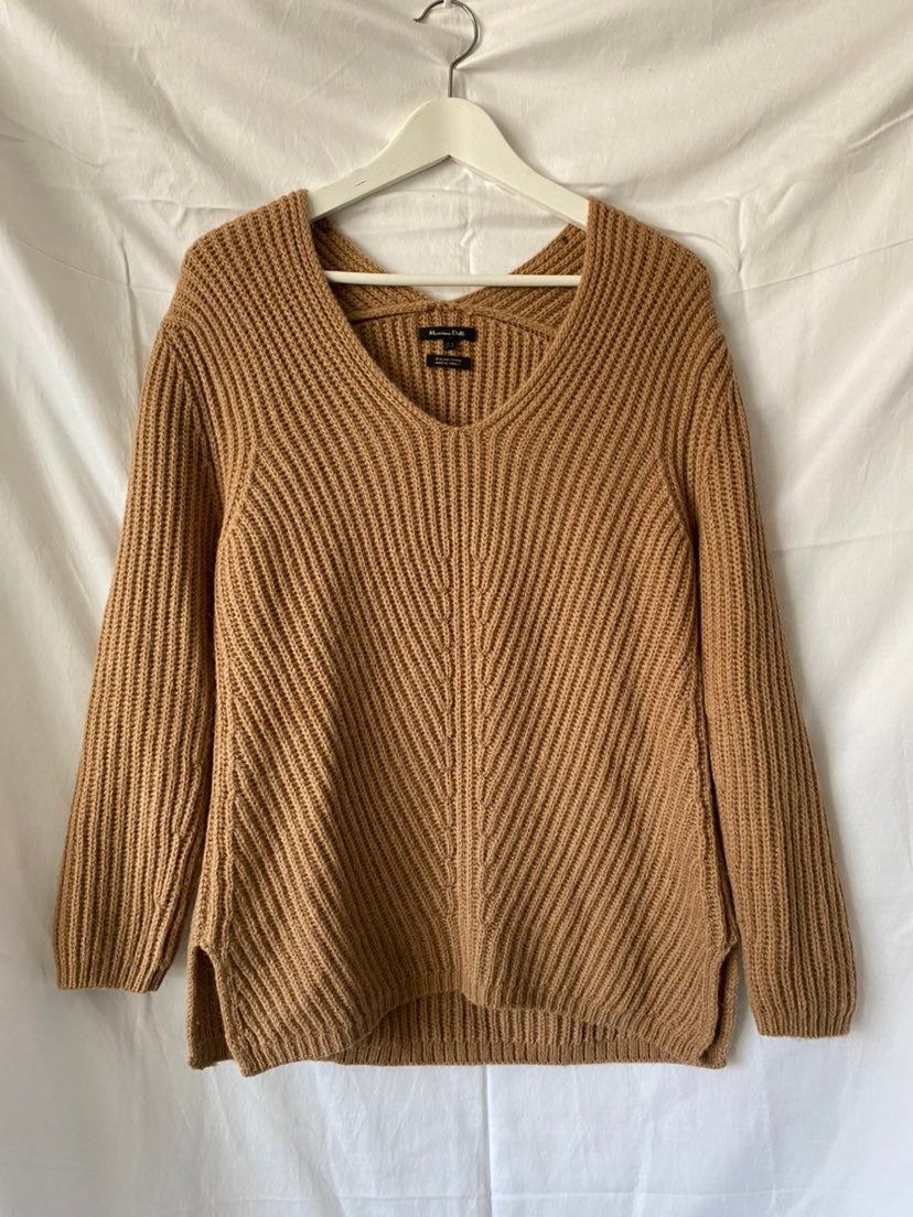 Massimo Dutti hazelnut sweater