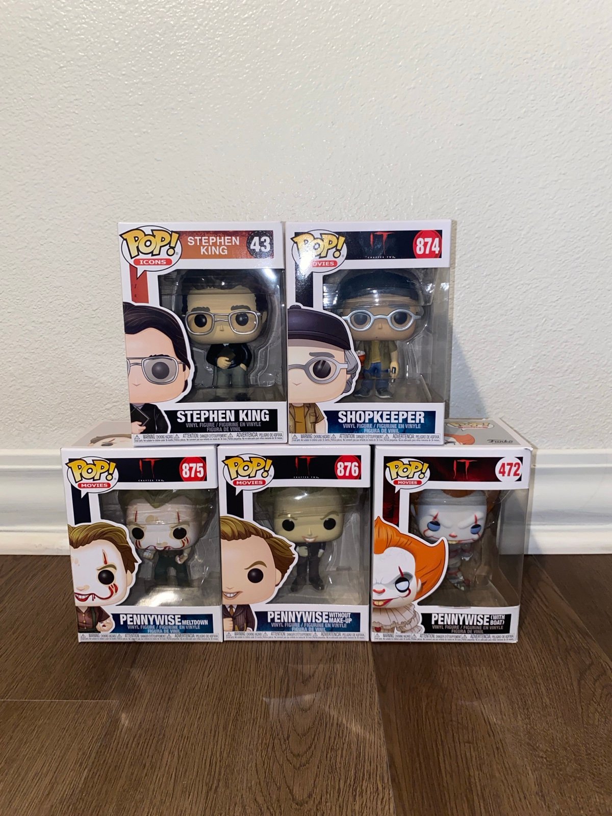 Funko Pop bundle from IT