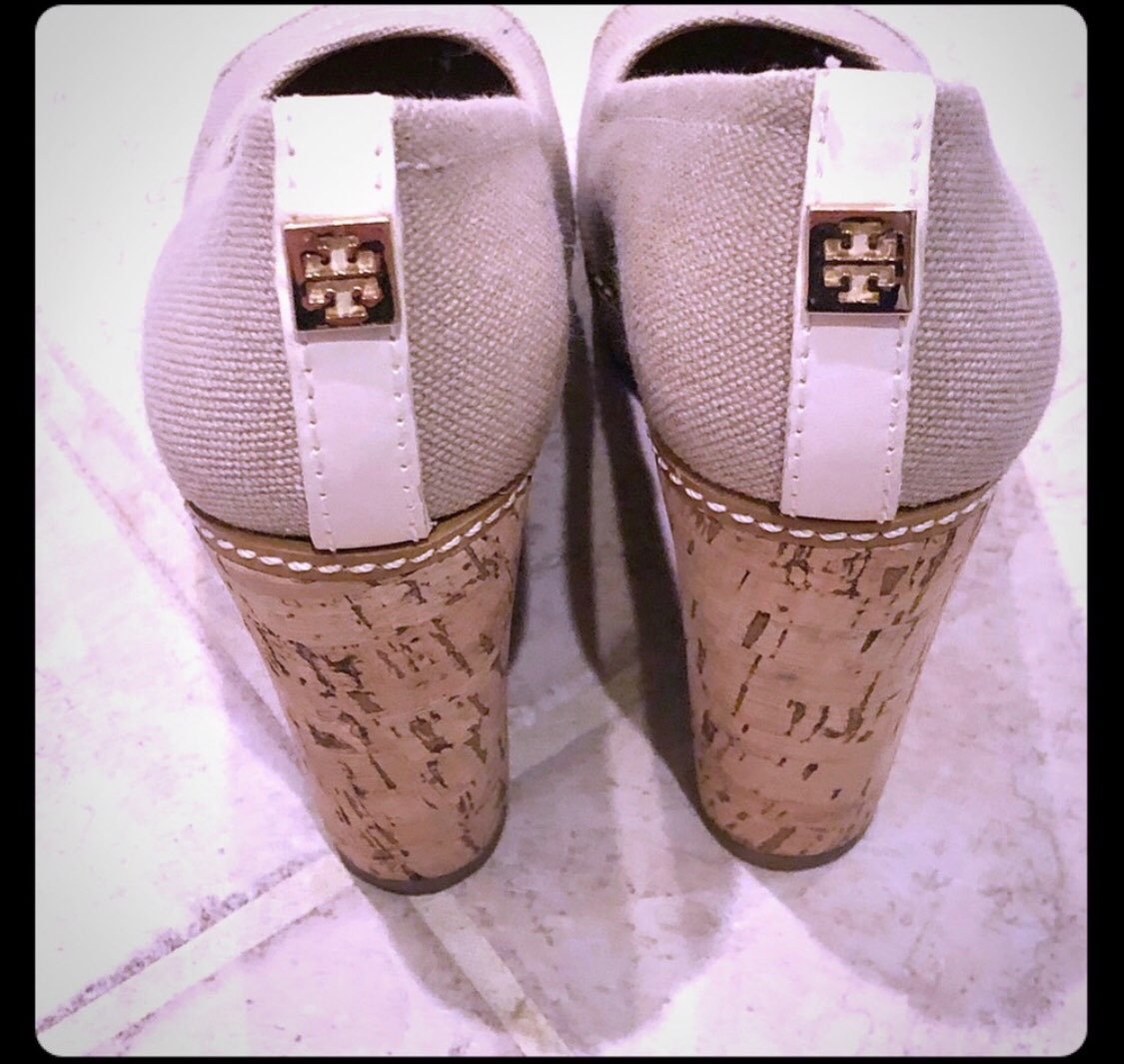 Tory Burch Cork Wedges