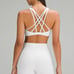 lululemon Yoga Free To Be Serene Bra Light Support Sz 2