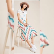 NWT Anthropologie Maria Chevron Sweater