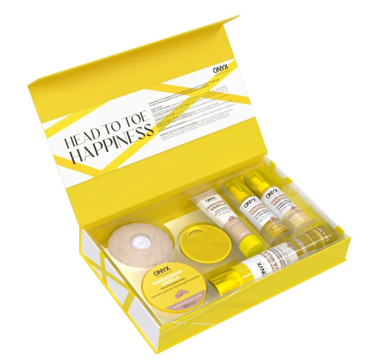 ONYX PROFESSIONAL BOBY FAVES SANDALWOOD VANILLA SET