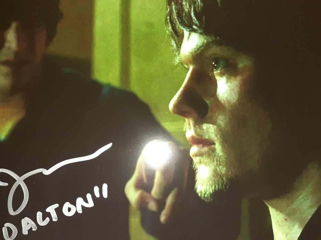 Jon Abrahams signed HOUSE OF WAX DALTON 8x10