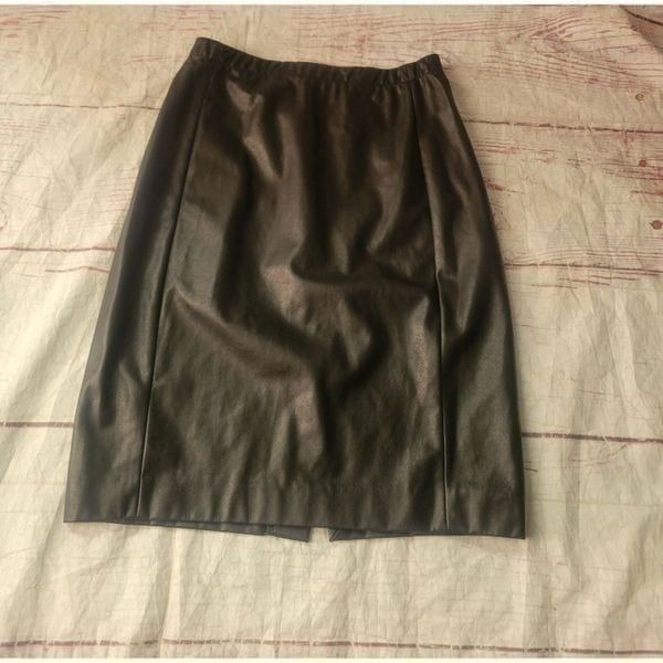 Babaton Faux Leather Mini Skirt Size 2