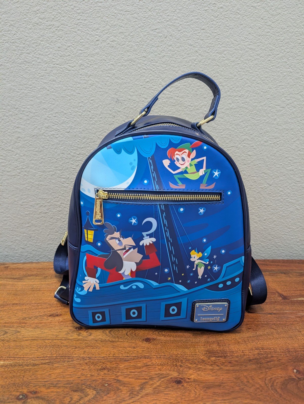 Loungefly Peter Pan Mini Backpack Excellent Condition