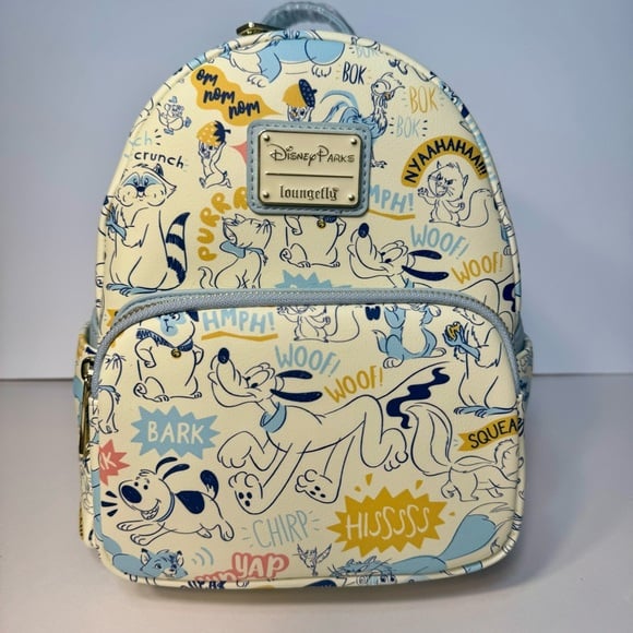 NWT. Disney Parks Loungefly Disney Critters Chaos Mini backpack