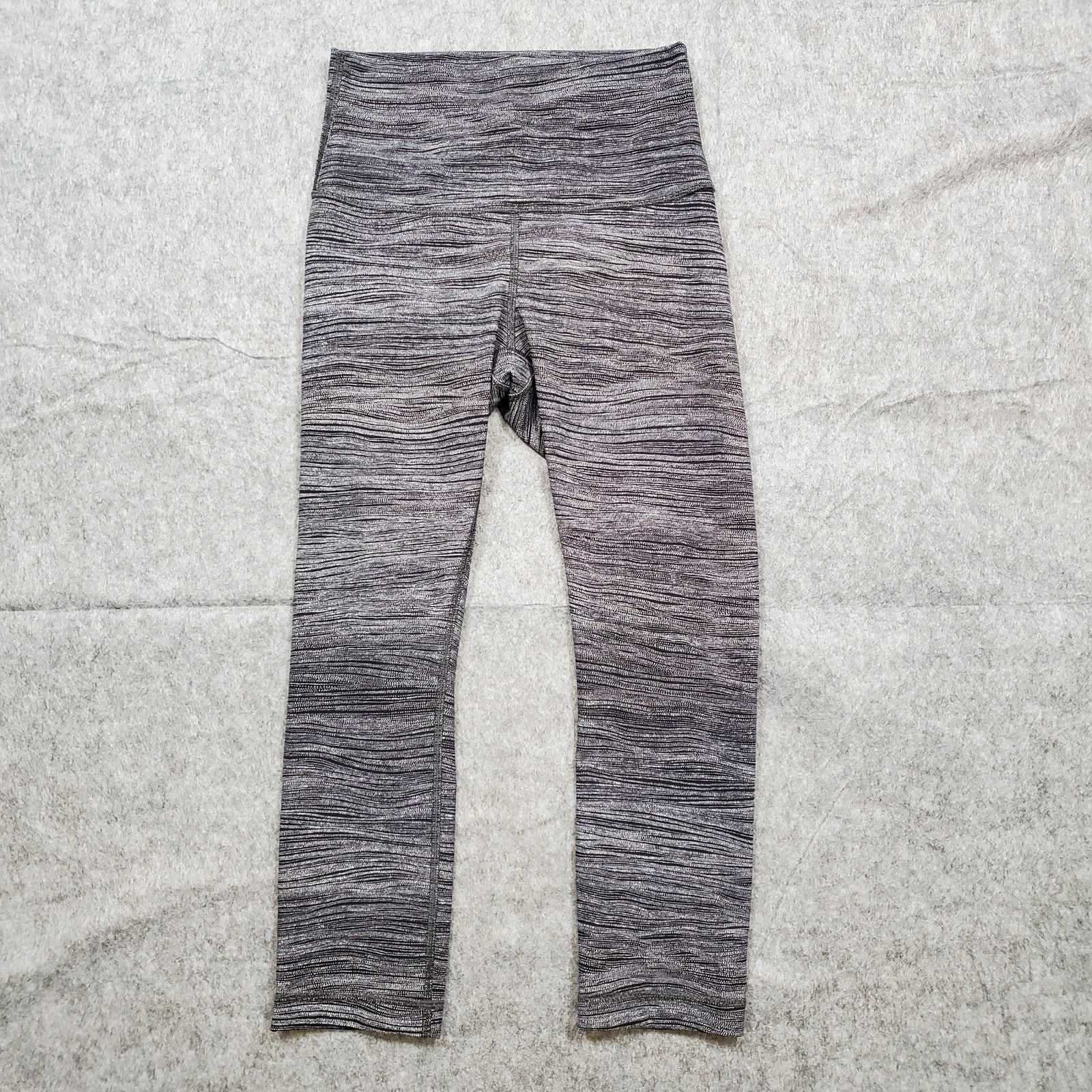 Lululemon Leggings Womens 4 Wunder Under Crop Hi Rise Luon 21 Bit Point Ice