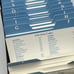 Vtg Bates Model CVF24 Business Card Phone Address File Directory Dividers NEW