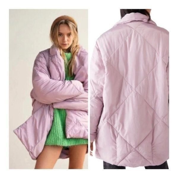 NWT Free People Ella puffer coat size M
