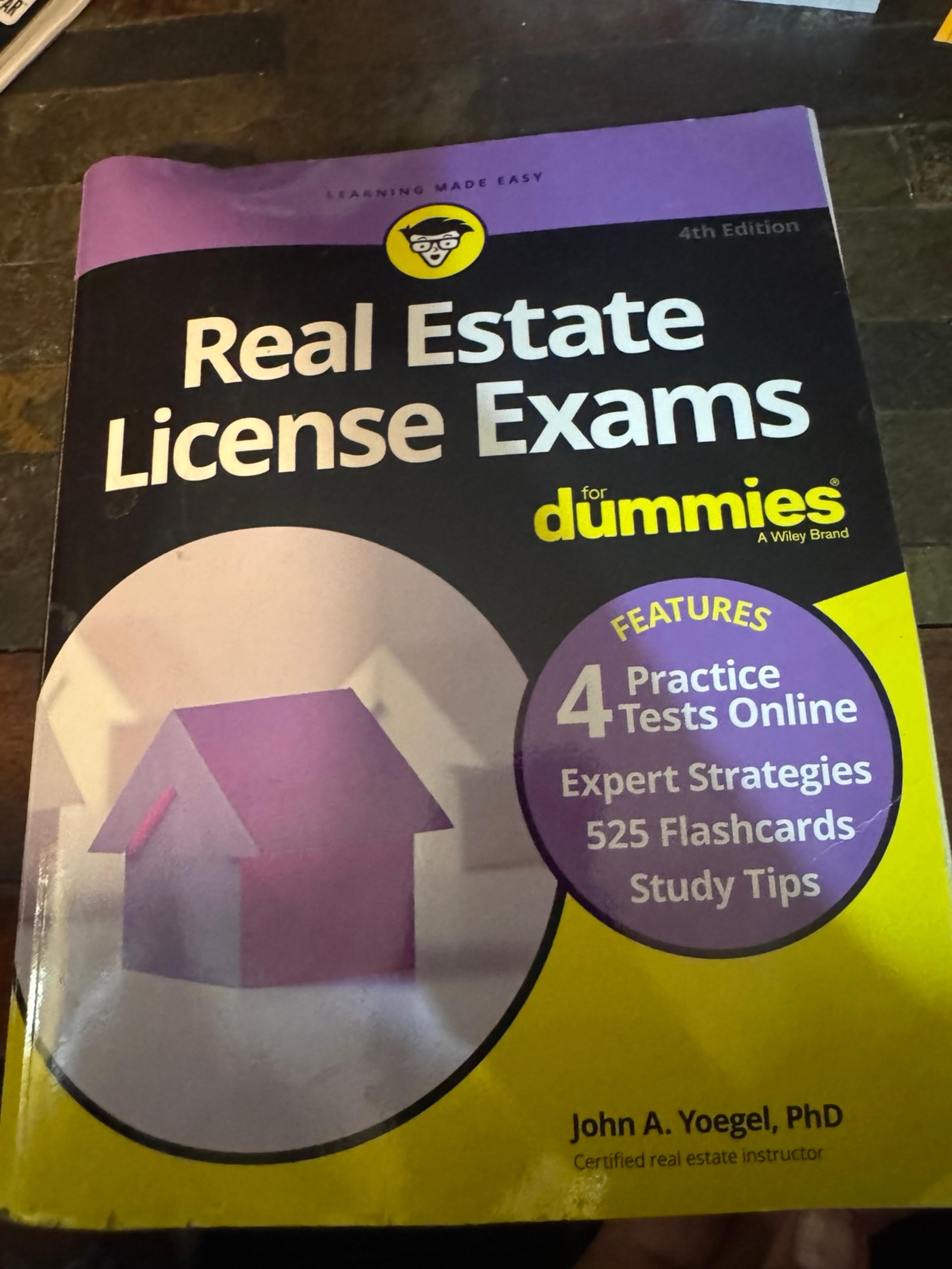 Real Estate License Exam for Dummies