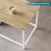 Small Rectangular Coffee Table Simple Modern Open Design Minimalist Center Table