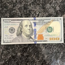 100 dollar star Note