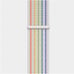 Apple 44mm White/Multi-Color Pride Edition Nike Sport Loop