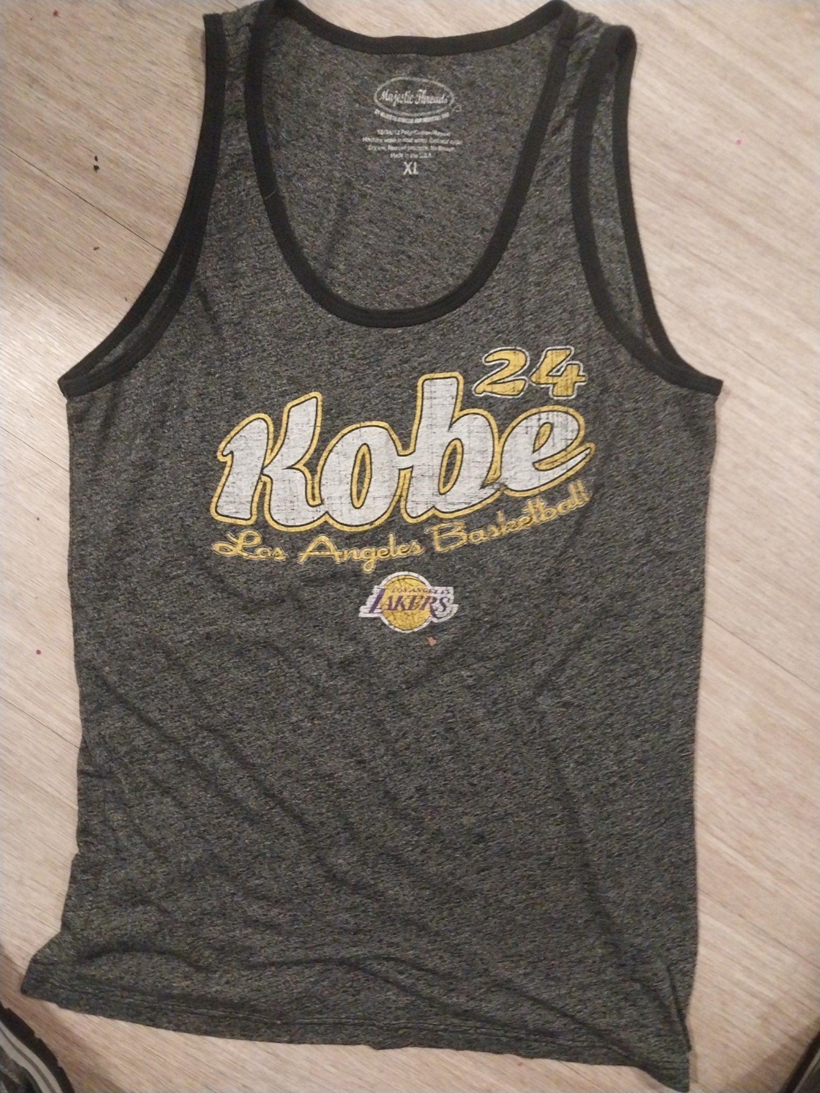 Majestic threads vintage Kobe bryant tank top