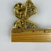 Vtg 1973 Mimi Di N Signed Gold Mushroom Interlocking Belt Buckle Mushroomcore