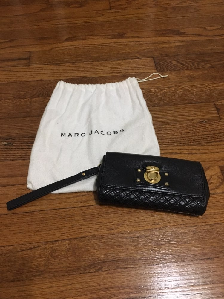 Authentic Black Marc Jacobs Clutch