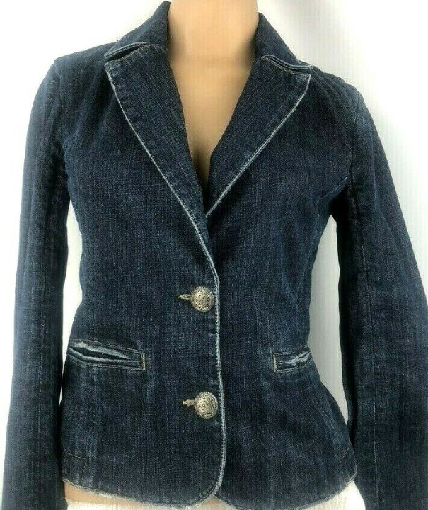 Paige Blue Denim Jean Jacket Wilshire