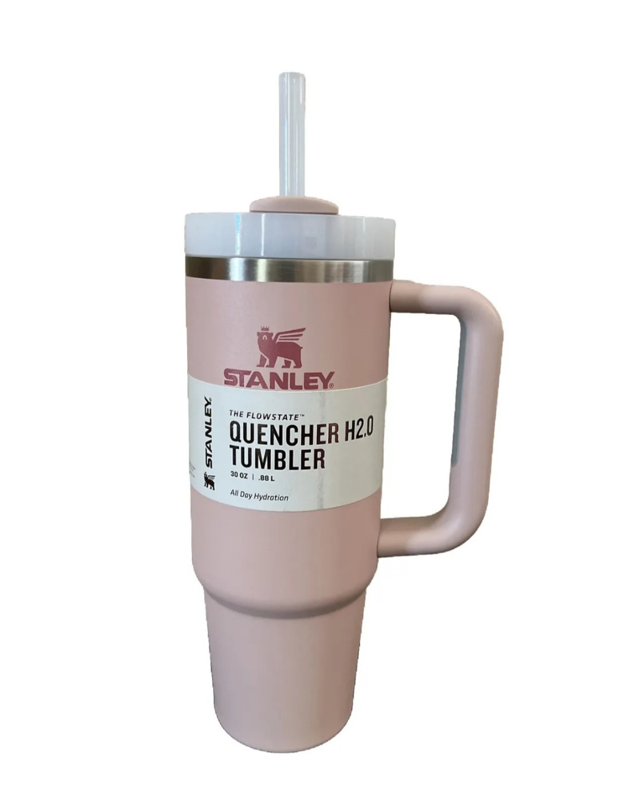 USA AUTHENTIC Stanley 30 oz. Quencher H2.0 FlowState Tumbler- PINK DUSK