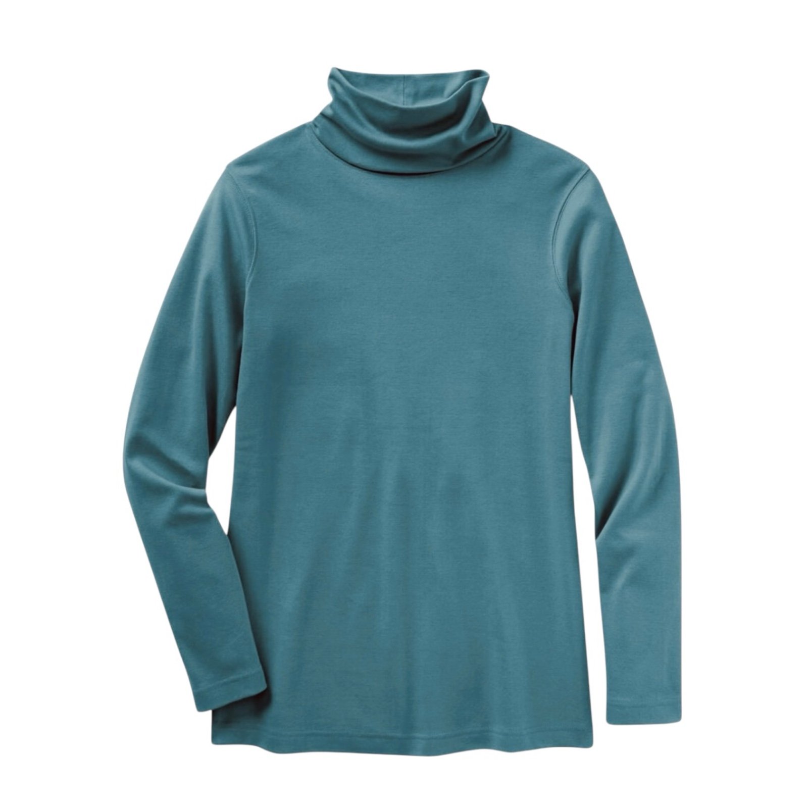 Peruvian Connection classic T-neck with side slits