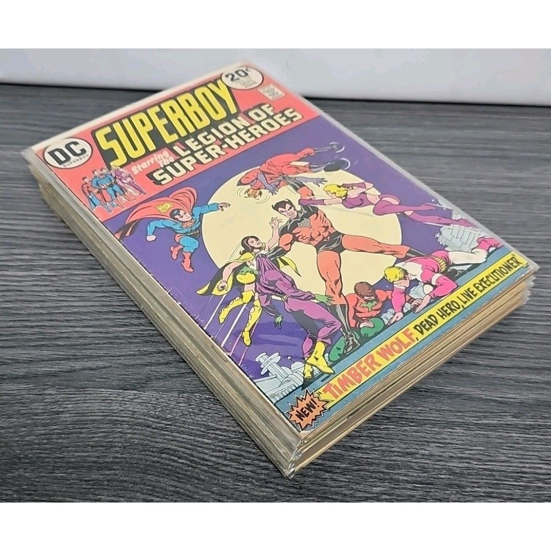 DC Superboy lot of 12 Comic Books 1970's