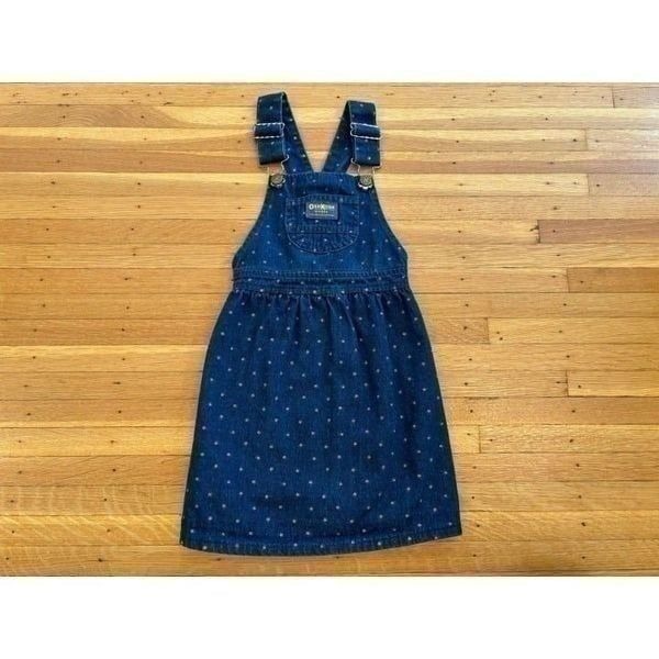 Osh Kosh B’Gosh Vintage denim overall dress