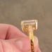 Gold Over Sterling Silver Emerald Cut Large CZ Ring