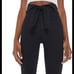NWT Mother The Triple Stack Runaway Jeans Size 25 In Not Guilty Black Flare Leg