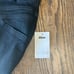 NWT Mother The Triple Stack Runaway Jeans Size 25 In Not Guilty Black Flare Leg