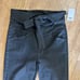 NWT Mother The Triple Stack Runaway Jeans Size 25 In Not Guilty Black Flare Leg
