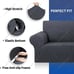 1/2/3 Seater Slipcover Solid Color Sofa Covers Stretch Couch Furniture Protector