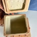 Vintage ceramic Pueblo Dwelling Canister 6 Pc Set Southwestern Style