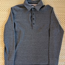 Reiwen Polo Sweatshirt Heather Gray Men's Size Large