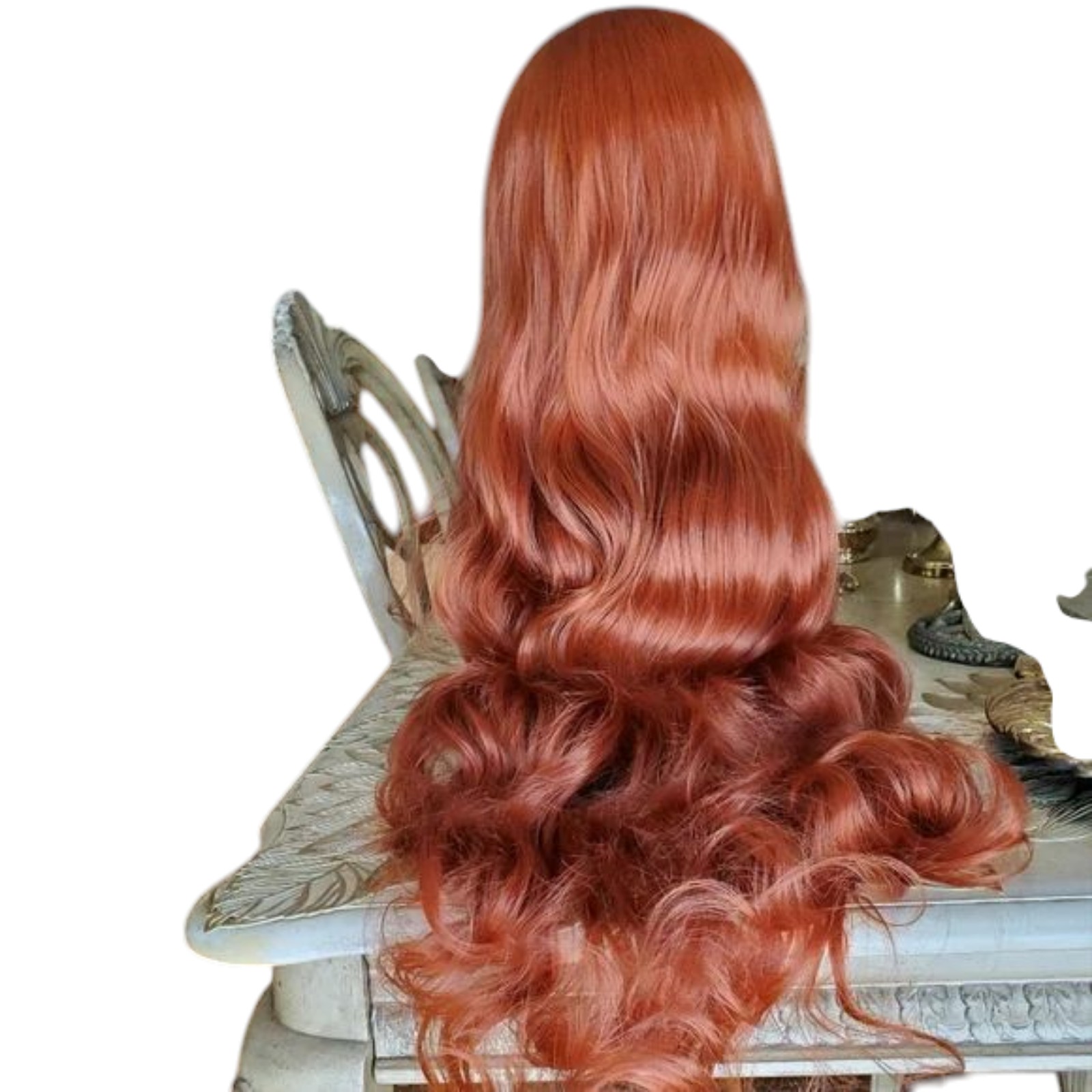 Copper Red Beauty Lace Front Wig