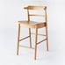Kaysville Curved Back Counter Height Stool - Studio McGee