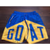 Sneaker Gallery GOAT BIG ARCH LOGO SHORTS (laneys) Men’s Sz L