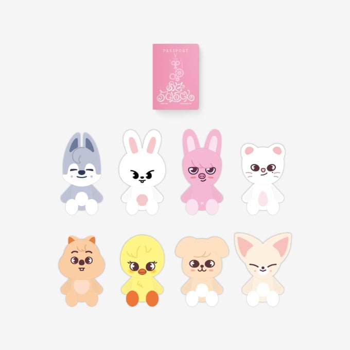 Stray Kids SKZOO SKZ 5'CLOCK PLUSH TEDDY BEAR Ver. FOXINY
