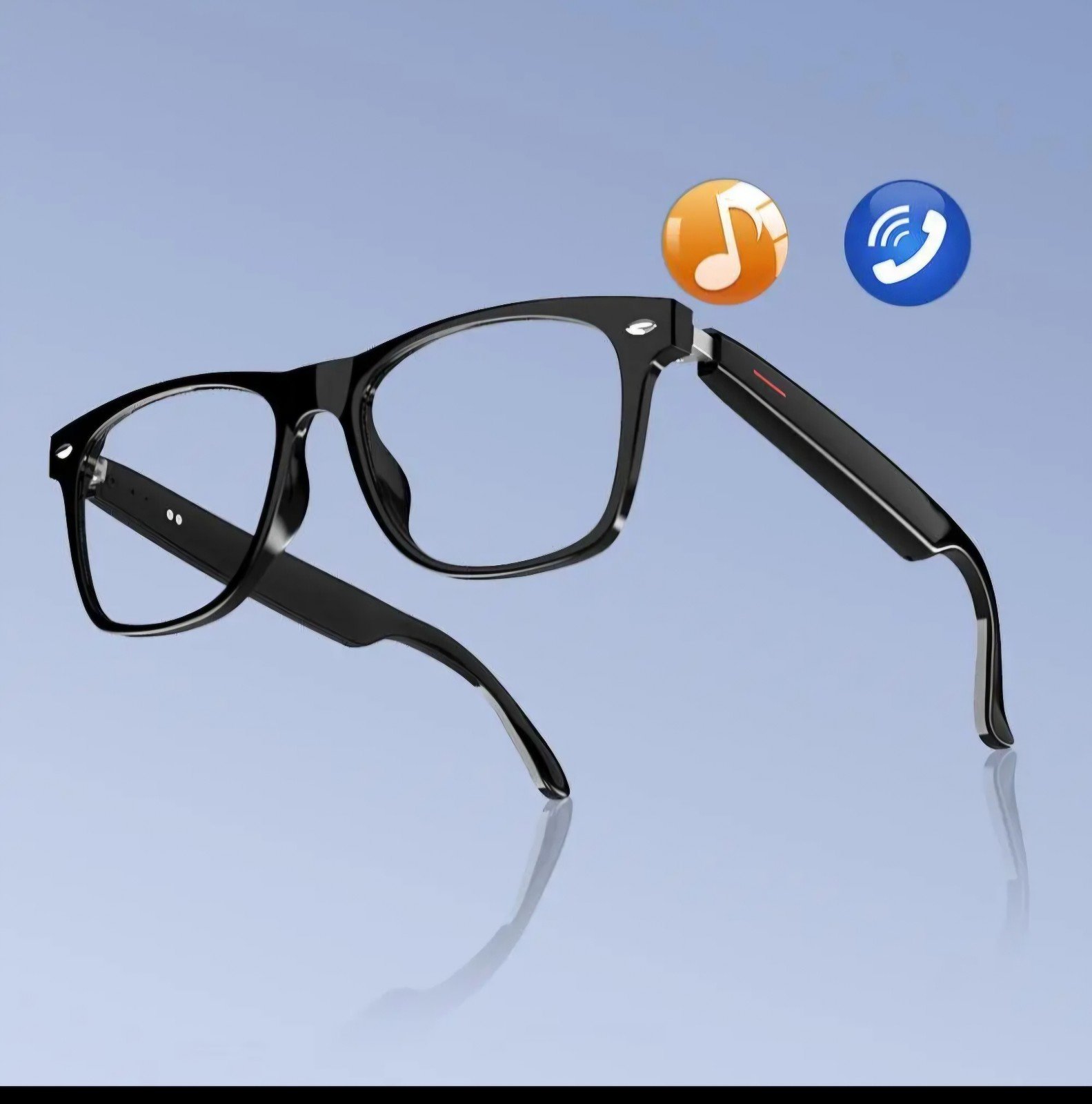 Bluetooth Audio glasses with Noise-cancelling phone Smart Speaker