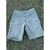 Vintage Levi's 550 Made in USA Orange Tab Green Denim Jean Shorts - Men's 33