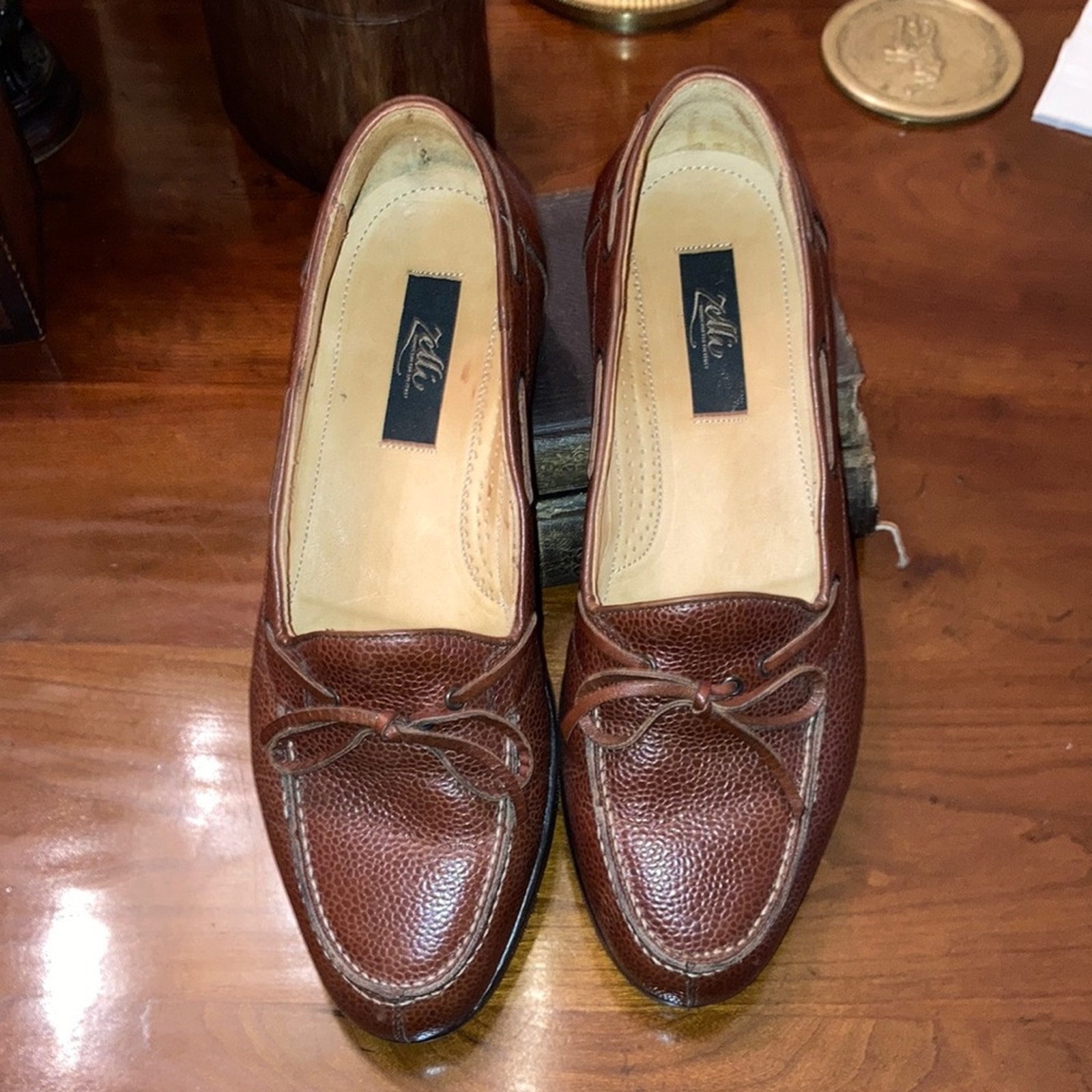 Zelli Rugby Pebble Grain Slip-On Size 10W