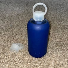 BKR 1L Water bottle with compact cap and regular cap