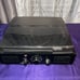 Tyler Portable Turntable TTT602-BK 3-Speed Turntable Cabinet Analog FM Radio