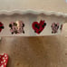 Disney Valentines Pie Bread Spatula Whisk Spoon Rest Dish Set