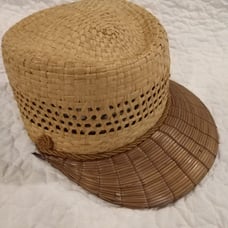 Antique Men's Italian Yeddo Straw Hat