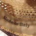 Antique Men's Italian Yeddo Straw Hat