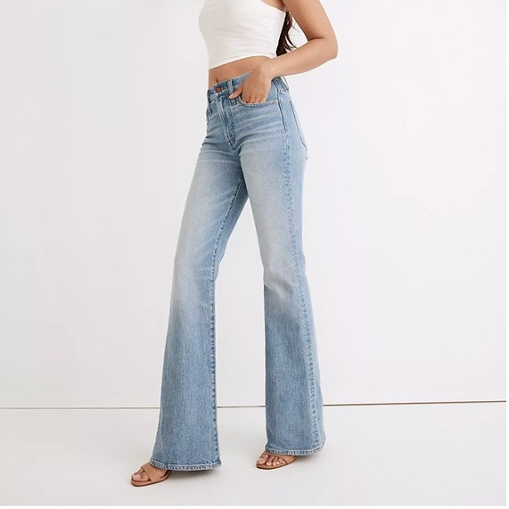 31 Madewell The Perfect Vintage Flare Jean in Delavan Wash NWT