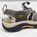 New men's 8 Keen Newport H2 hiking sandals in Raven / Aluminum shoes