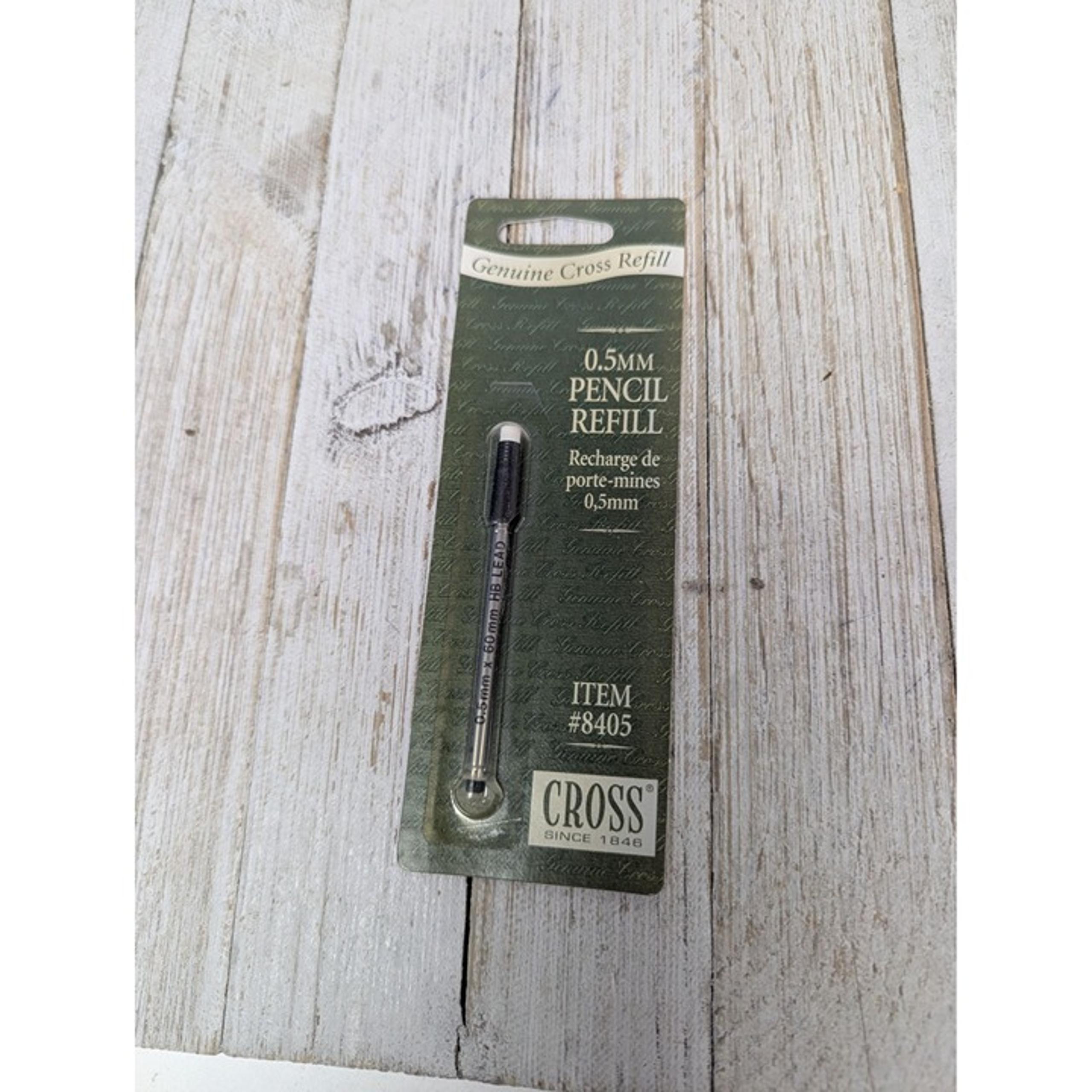 Cross 0.5mm Pencil Refill #8405 12 Leads 1 Eraser Replacement